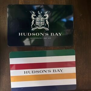 Hudson's Bay Gift Cards (no value remaining)